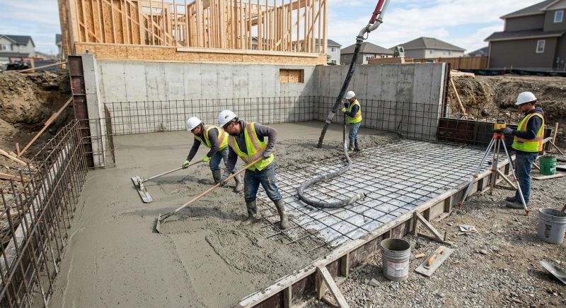 Basement Concrete Installation in Crownsville, MD