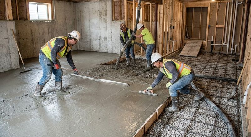 Basement Concrete Installation in Baltimore County, MD