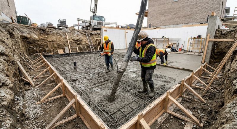 Basement Concrete Pouring in Baltimore County, MD