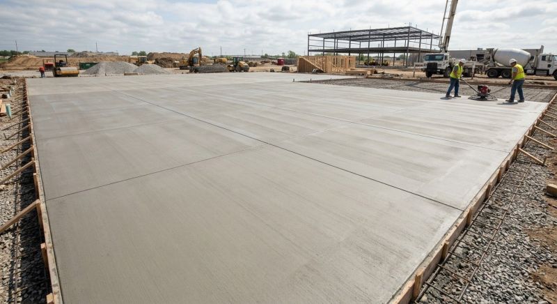 Commercial Slab Construction in Halethorpe, MD