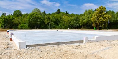 Commercial Slab Construction in Hydes, MD