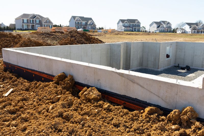 Concrete Foundation Installation in Anne Arundel County, MD