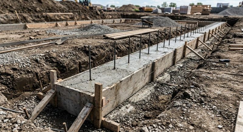 Concrete Foundation Installation in Hydes, MD
