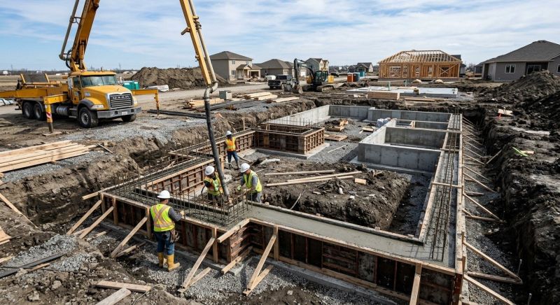 Foundation Construction in Halethorpe, MD