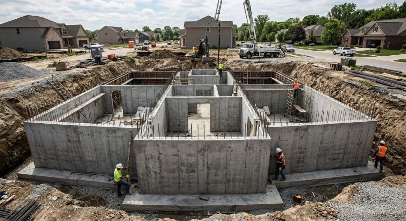 Foundation Construction in Hydes, MD