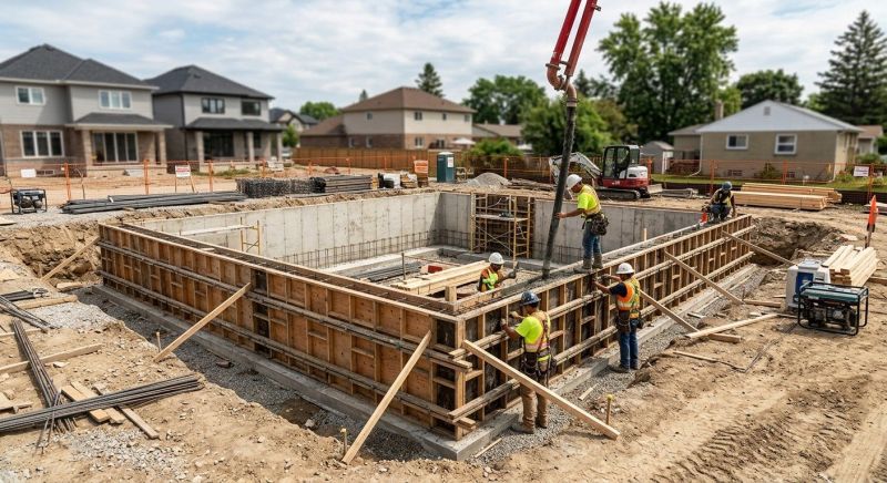 Foundation Construction in Baltimore County, MD