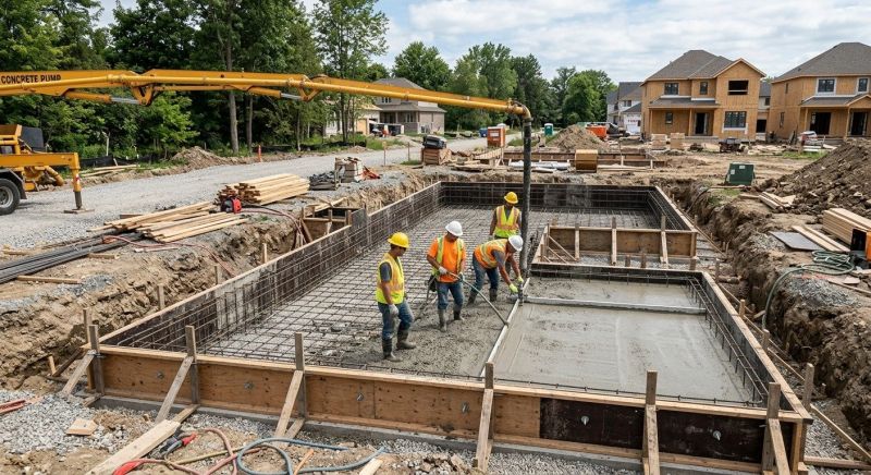 Foundation Construction in Pasadena, MD