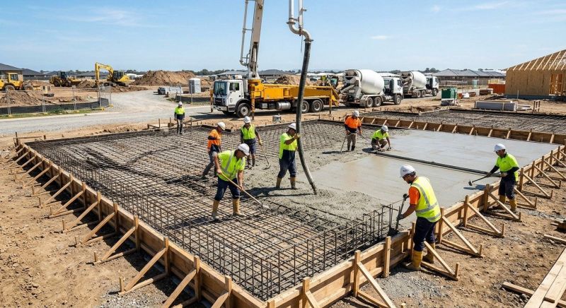 Foundation Slab Construction in Baltimore County, MD