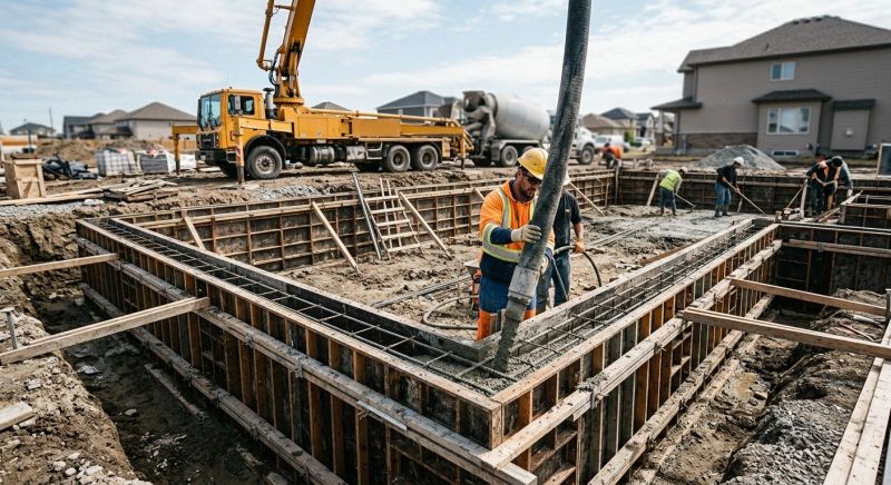 Foundation Wall Pouring in Abingdon, MD