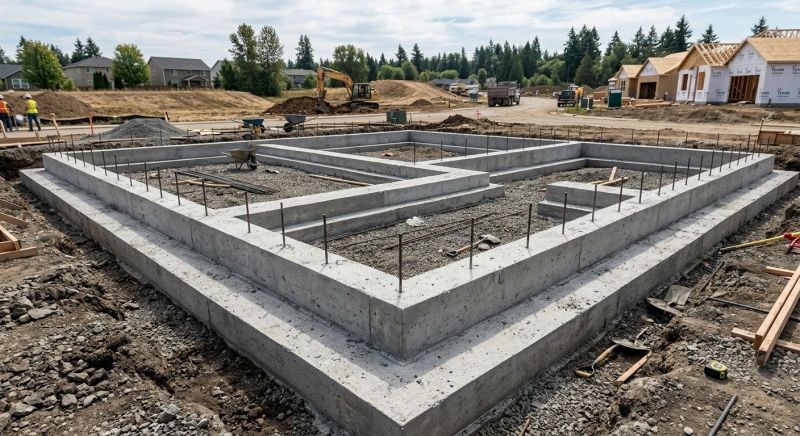 House Footing Construction in Baltimore County, MD